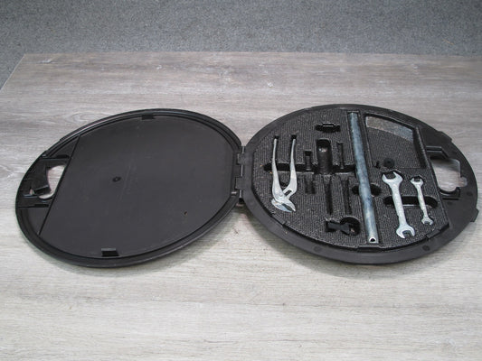 94-99 Mercedes W140 Trunk Spare Tire Tool KIT w Tray OEM