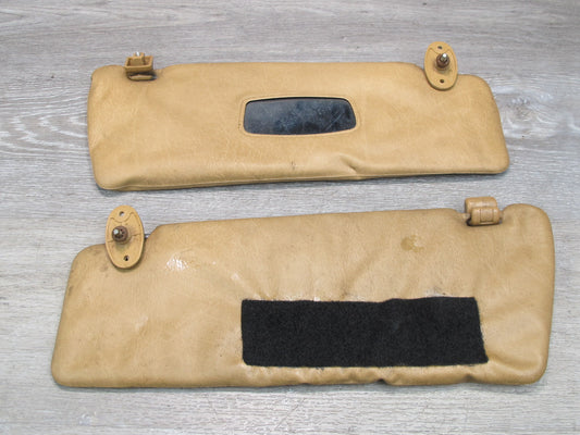 75-85 Mercedes W123 Front Left & Right Sun Visor Set of 2
