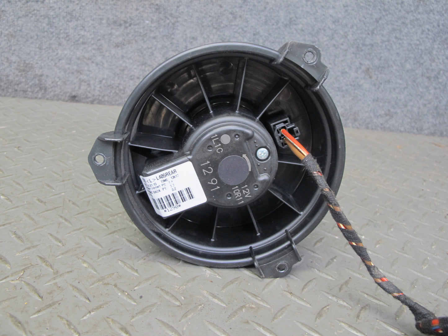 2013-2022 Land Range Rover L405 Rear A/C Heater Blower Motor Fan w Resistor