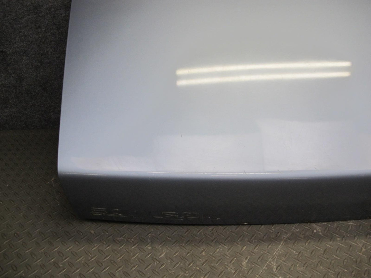 86-91 Mercedes W126 Sedan Rear Trunk Deck Lid Shell Panel OEM