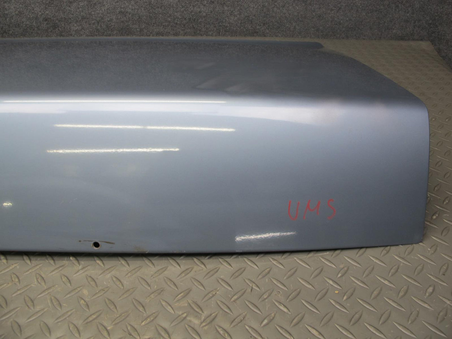 86-91 Mercedes W126 Sedan Rear Trunk Deck Lid Shell Panel OEM