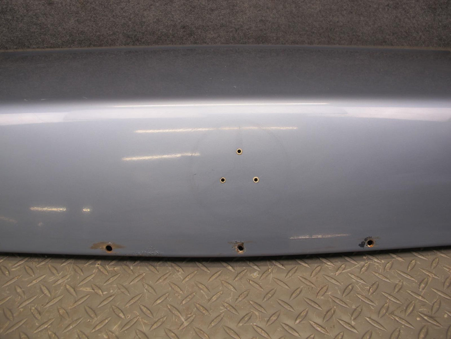 86-91 Mercedes W126 Sedan Rear Trunk Deck Lid Shell Panel OEM