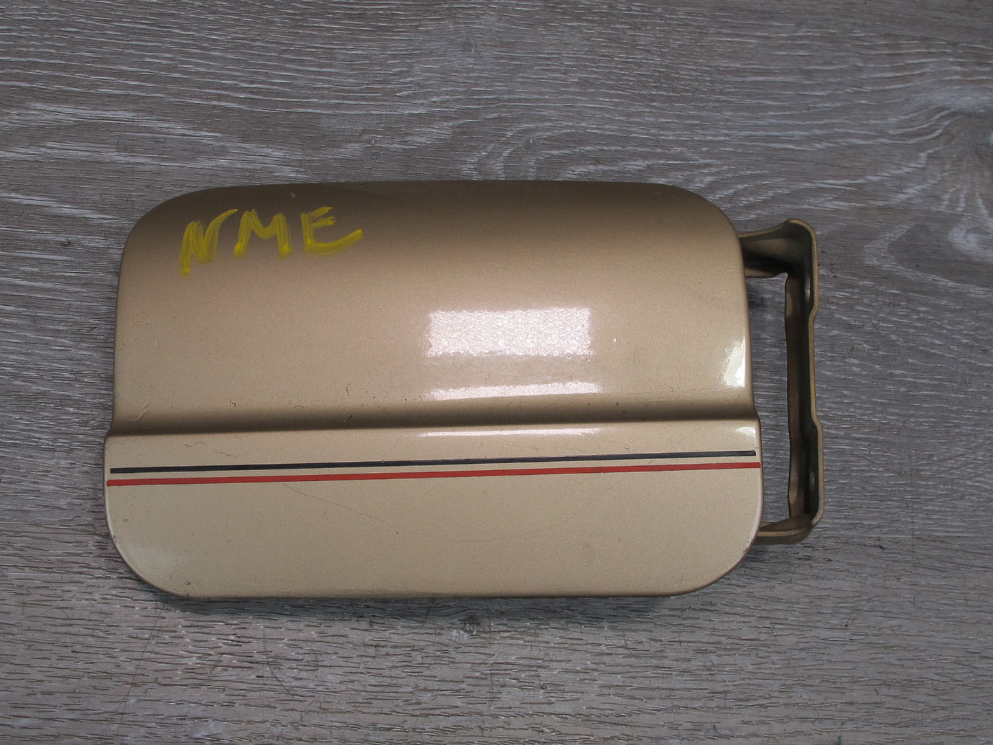 75-85 Mercedes W123 Fuel Tank Filler Door Lid Cover OEM
