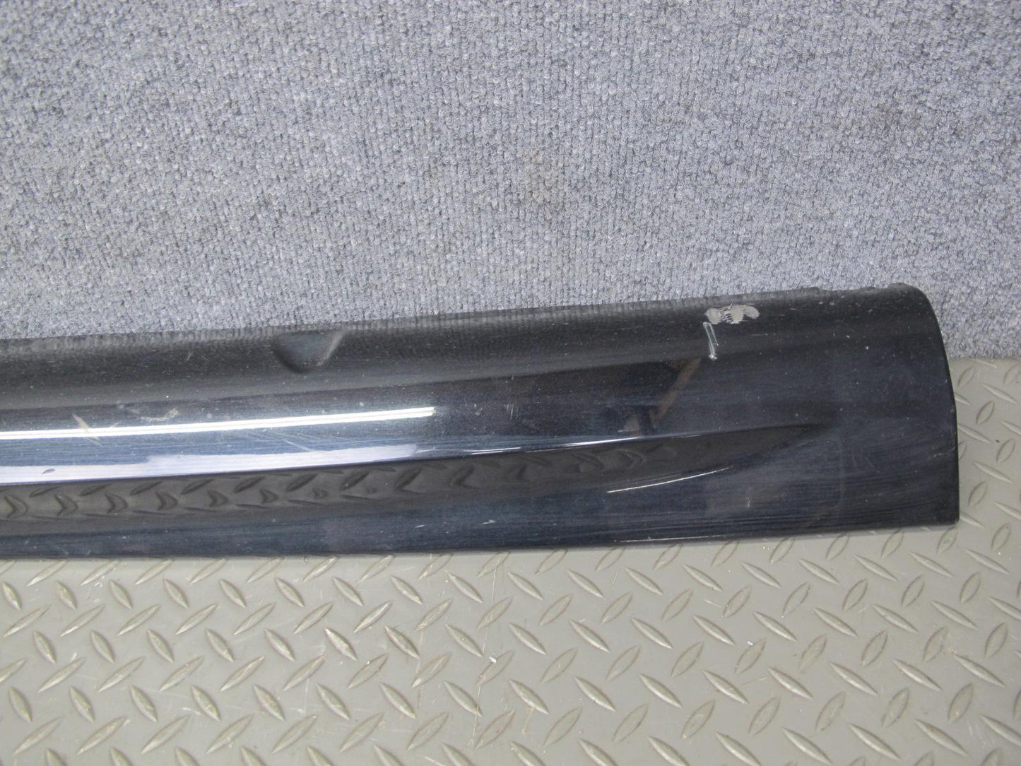 12-13 VW Golf R MK6 2-DR Left Right Side Skirt Rocker Panel Black w Retainer OEM