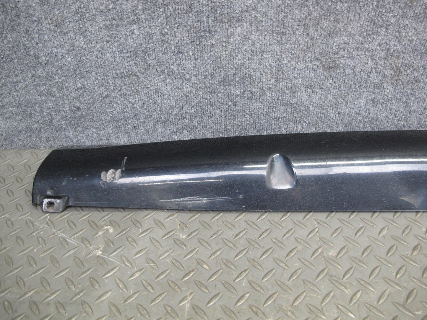 12-13 VW Golf R MK6 2-DR Left Right Side Skirt Rocker Panel Black w Retainer OEM