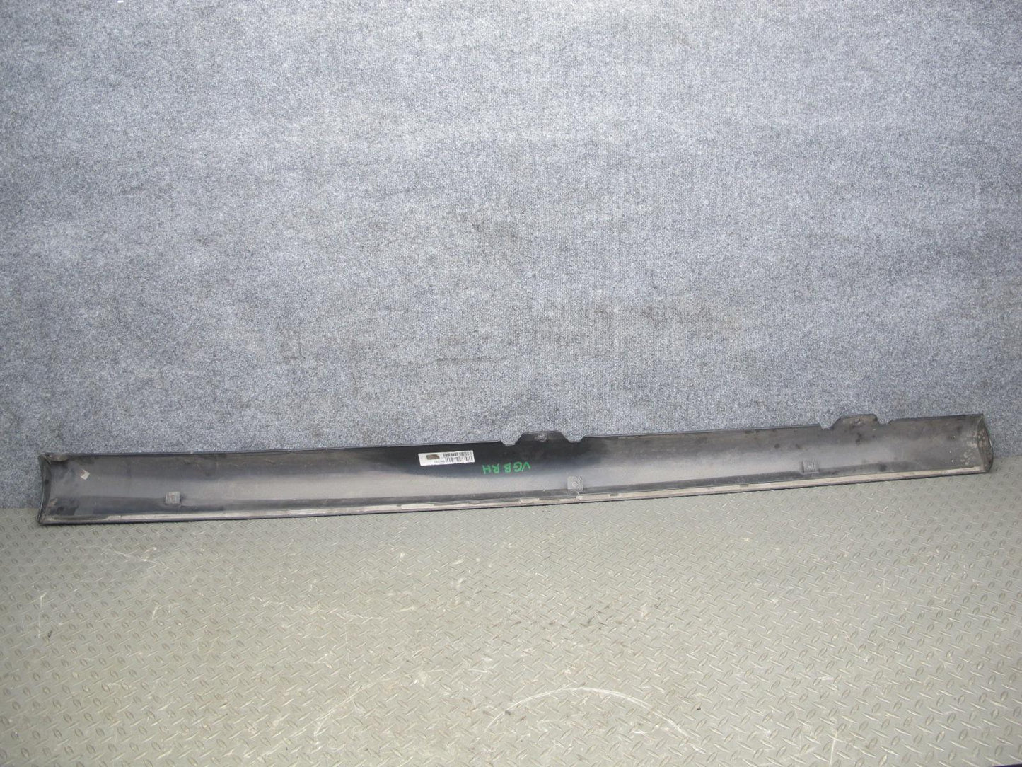 12-13 VW Golf R MK6 2-DR Left Right Side Skirt Rocker Panel Black w Retainer OEM