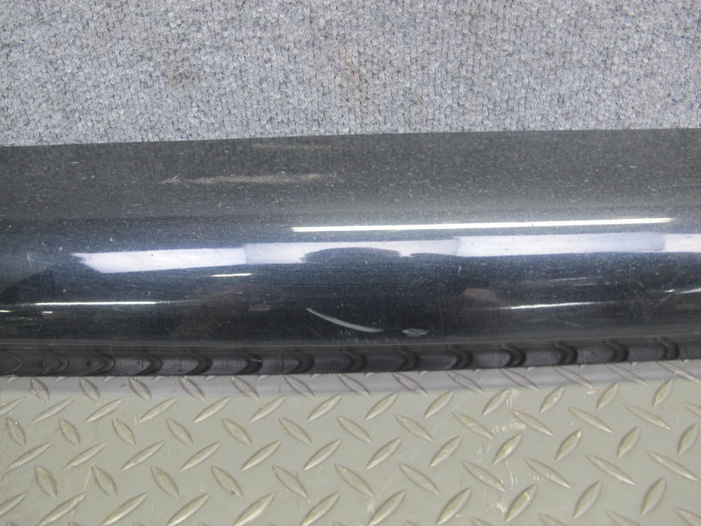 12-13 VW Golf R MK6 2-DR Left Right Side Skirt Rocker Panel Black w Retainer OEM