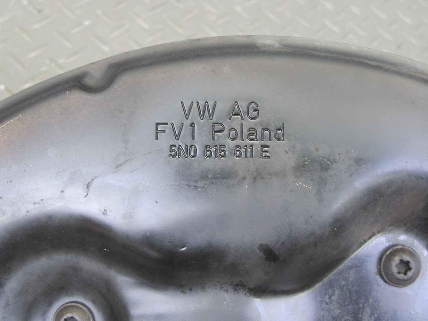 12-13 VW Golf R MK6 AWD Rear Left Spindle Knuckle Wheel Hub w Trailing Arm OEM