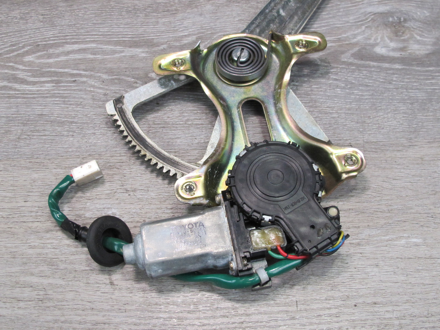98-00 Lexus UCF20L LS400 Front Right Pass Door Window Regulator w Motor OEM