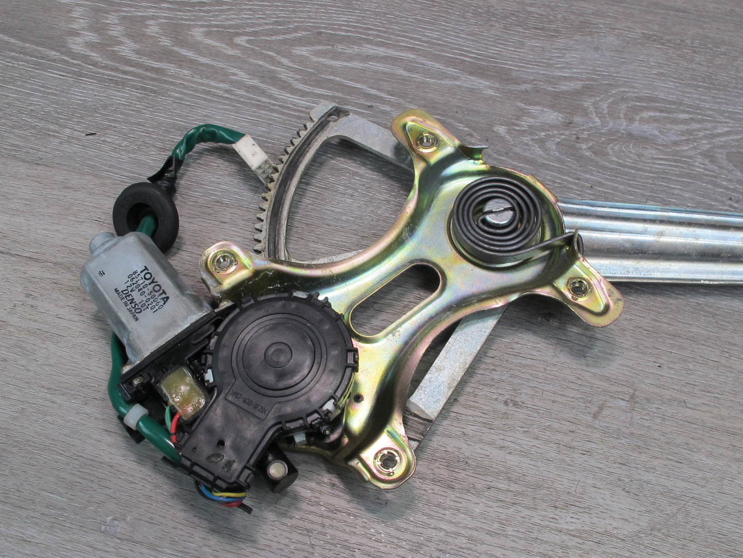 98-00 Lexus UCF20L LS400 Front Right Pass Door Window Regulator w Motor OEM