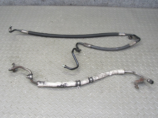 07-09 Mercedes W221 S550 Set of 2 Power Steering Line Hose Pipe OEM