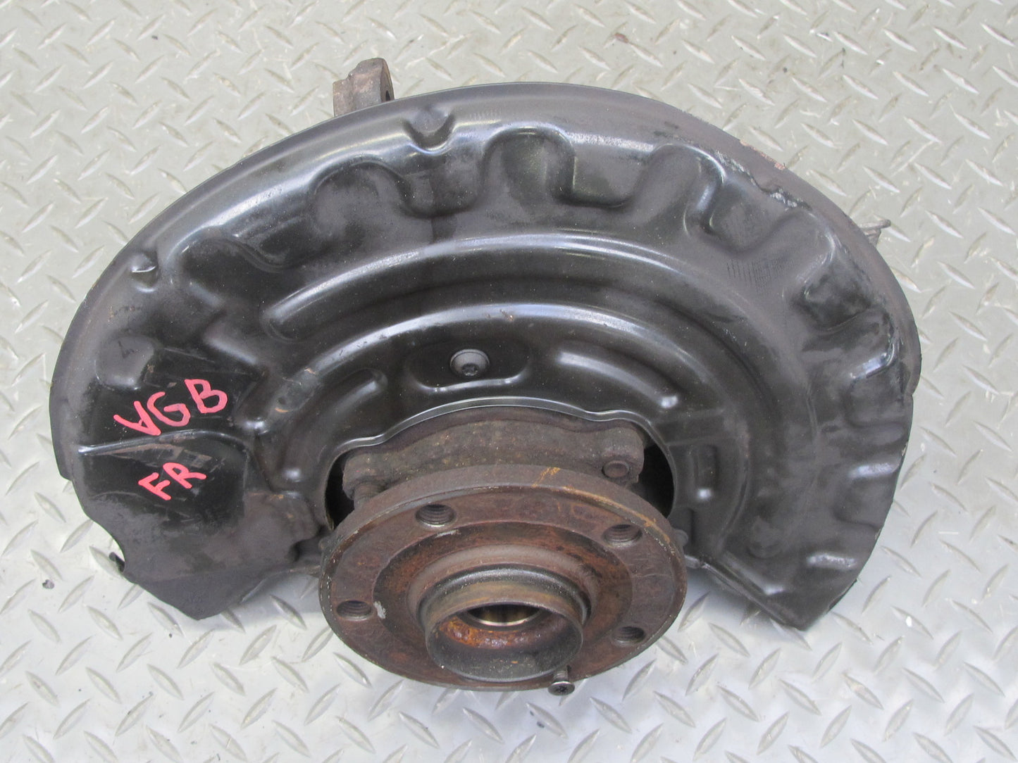 12-13 VW Golf R MK6 Front Right Spindle Knuckle Wheel Hub Bearing OEM