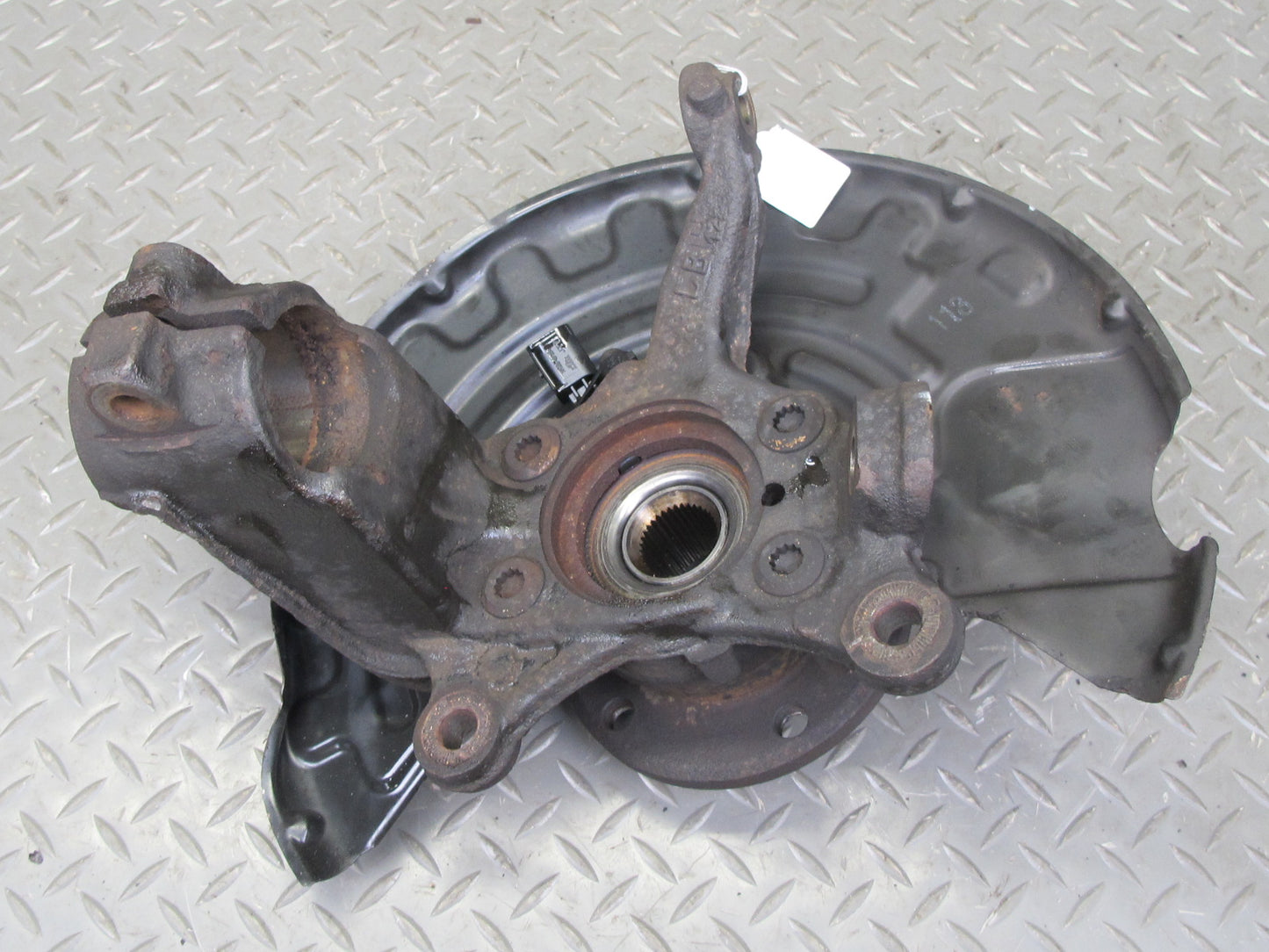 12-13 VW Golf R MK6 Front Right Spindle Knuckle Wheel Hub Bearing OEM