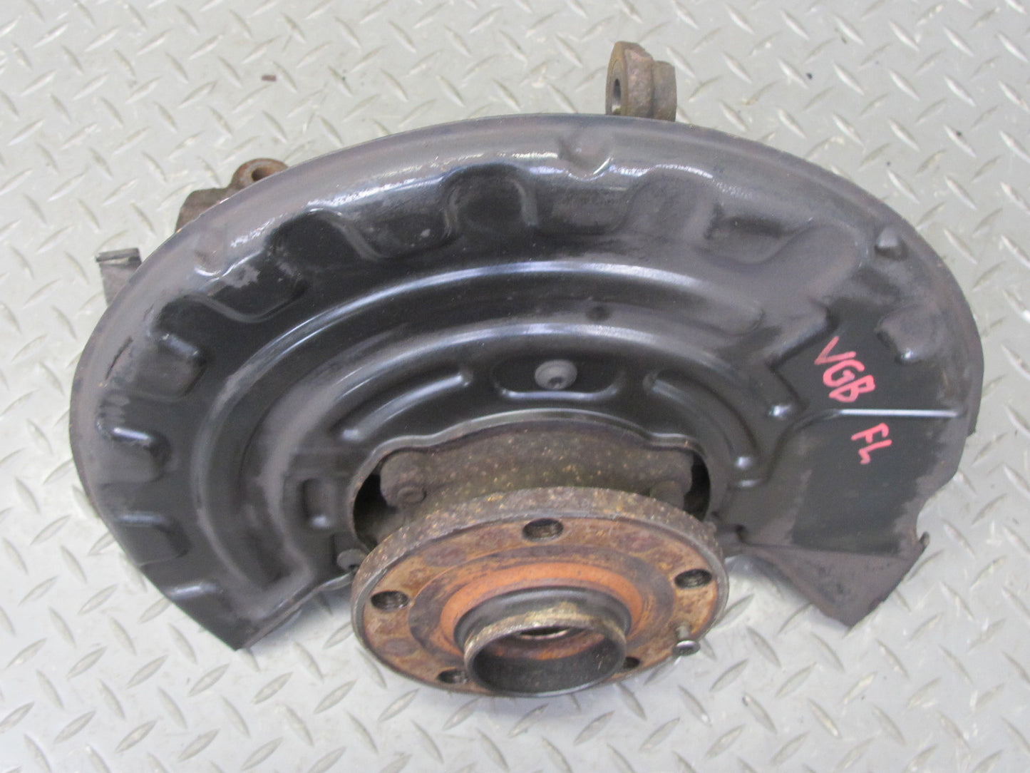 12-13 VW Golf R MK6 Front Left Spindle Knuckle Wheel Hub Bearing OEM