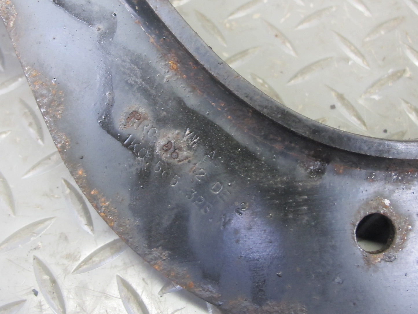 12-13 VW Golf R MK6 Set of 3 Rear Left Suspension Upper & Lower Control Arm OEM
