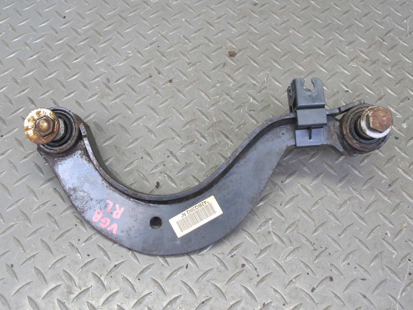 12-13 VW Golf R MK6 Set of 3 Rear Left Suspension Upper & Lower Control Arm OEM