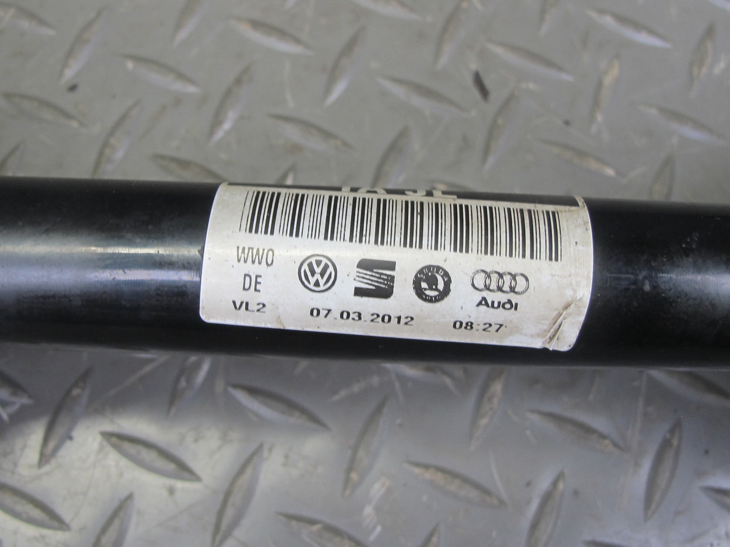 12-13 VW Golf R MK6 Front Left Axle Half Shaft 3C0407271AJ OEM
