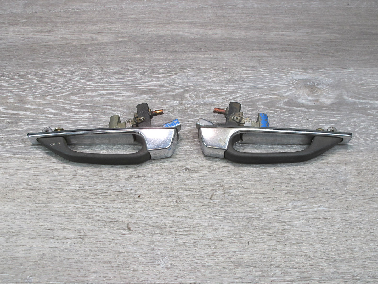 75-85 Mercedes W123 Set of 2 Rear Left & Right Door Exterior Handle OEM