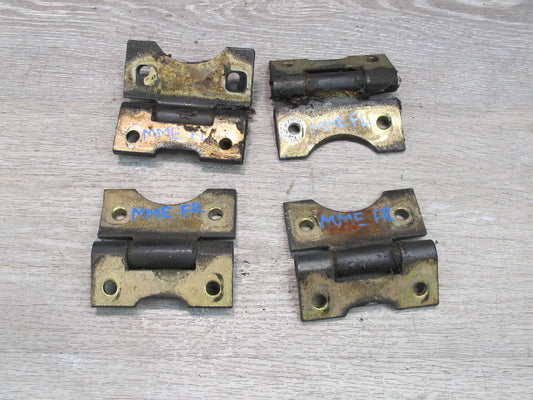 75-85 Mercedes W123 Set of 4 Front Left & Right Door Hinge OEM
