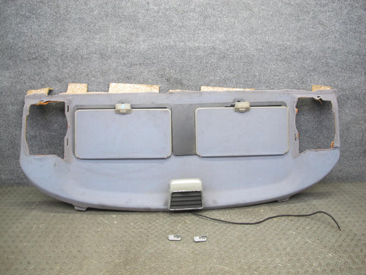 86-91 Mercedes W126 Rear Parcel Shelf Compartment Storage Panel w Brake Light