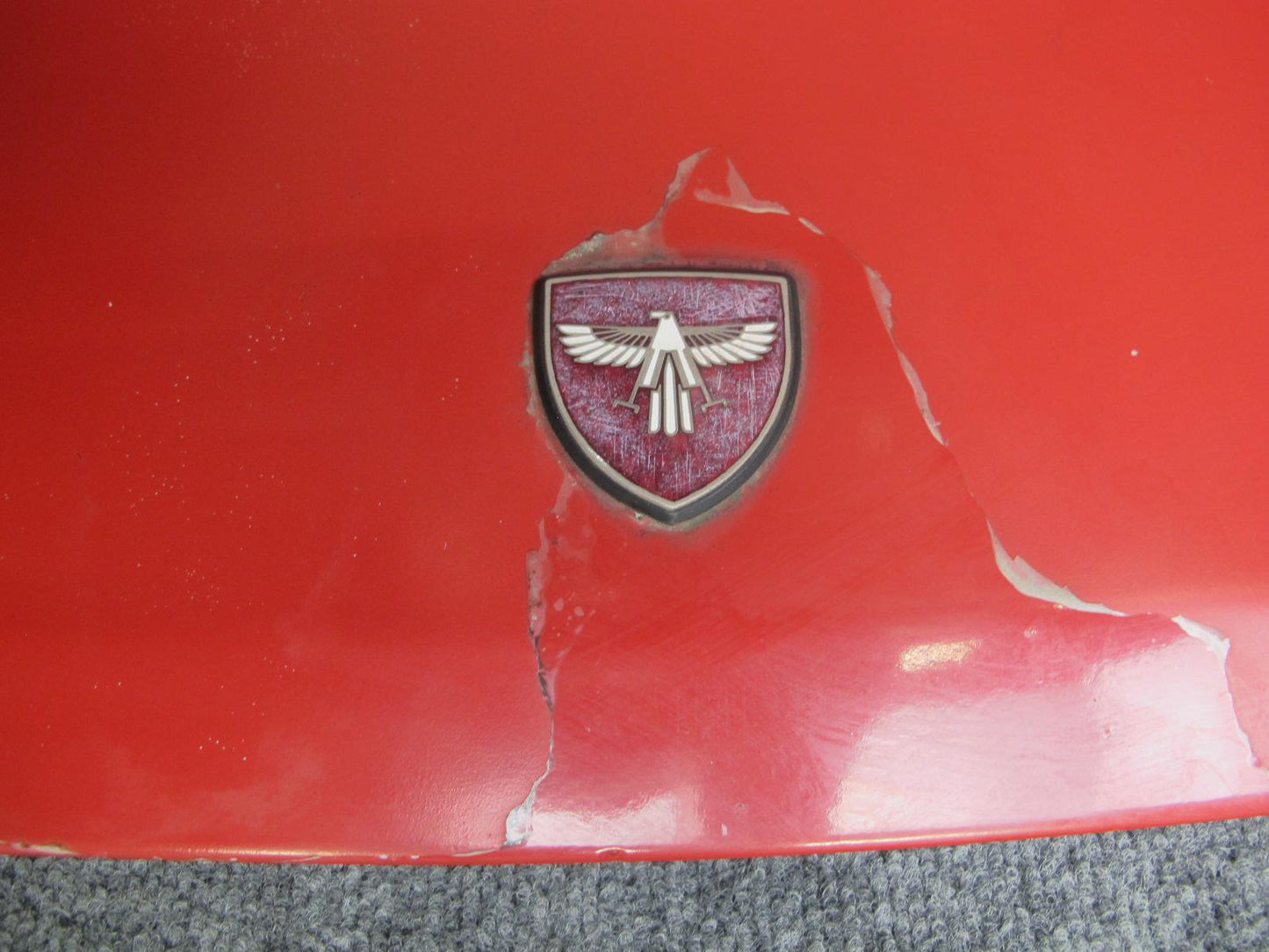 85-89 Toyota MR2 AW15 Front Trunk Frunk Hood Bonnet Shell Panel RED OEM