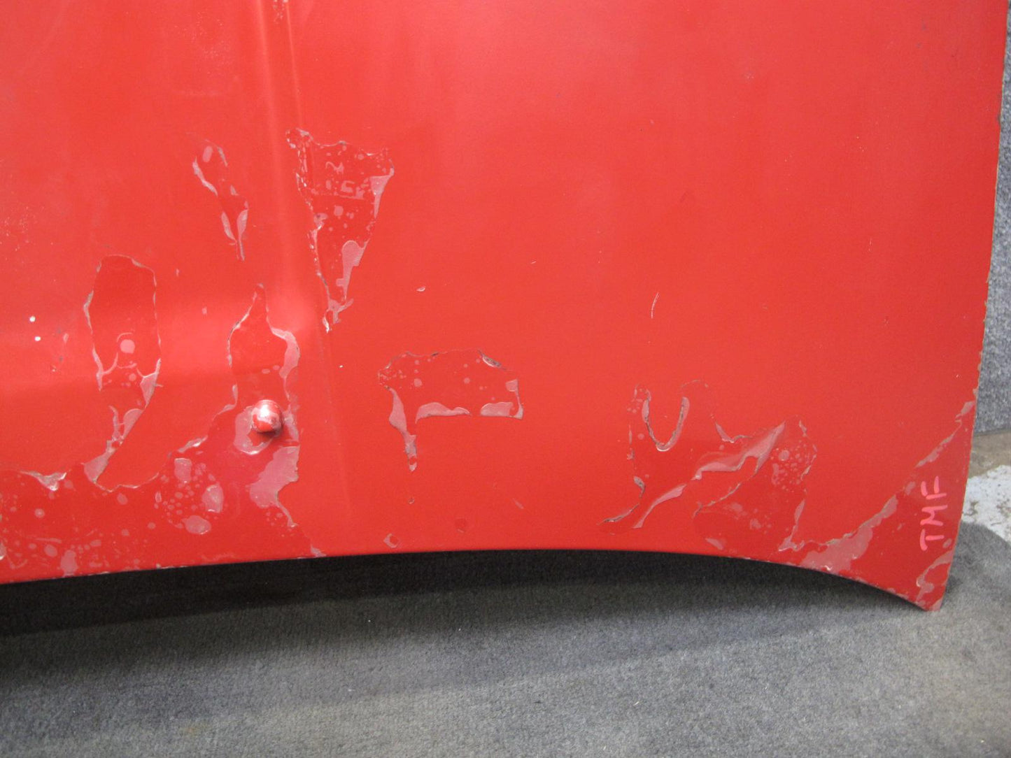85-89 Toyota MR2 AW15 Front Trunk Frunk Hood Bonnet Shell Panel RED OEM