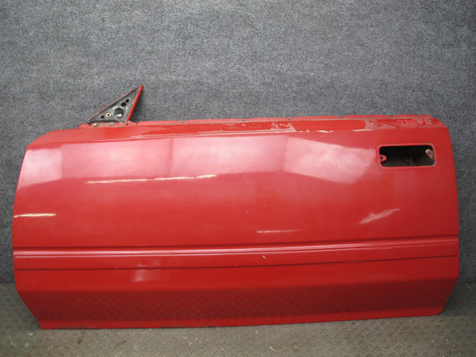 85-89 Toyota MR2 AW15 Left Driver Door Shell Panel Cover RED OEM