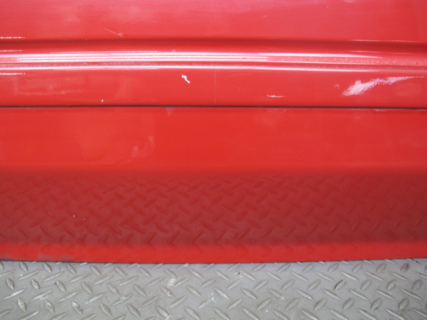 85-89 Toyota MR2 AW15 Left Driver Door Shell Panel Cover RED OEM