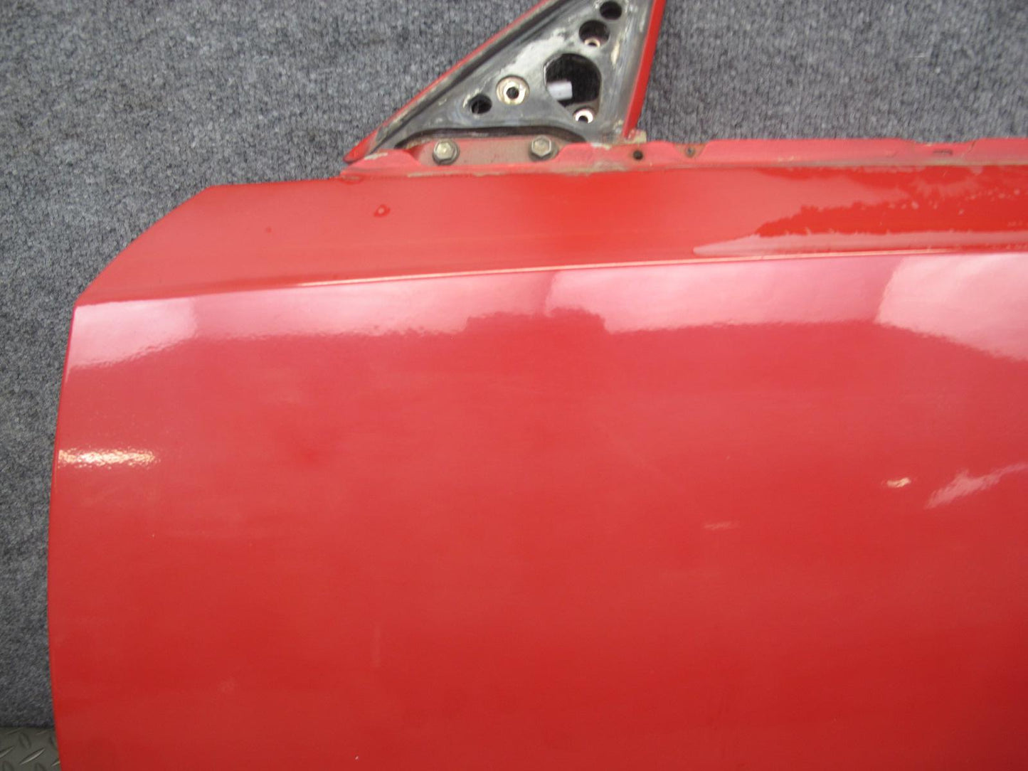 85-89 Toyota MR2 AW15 Left Driver Door Shell Panel Cover RED OEM