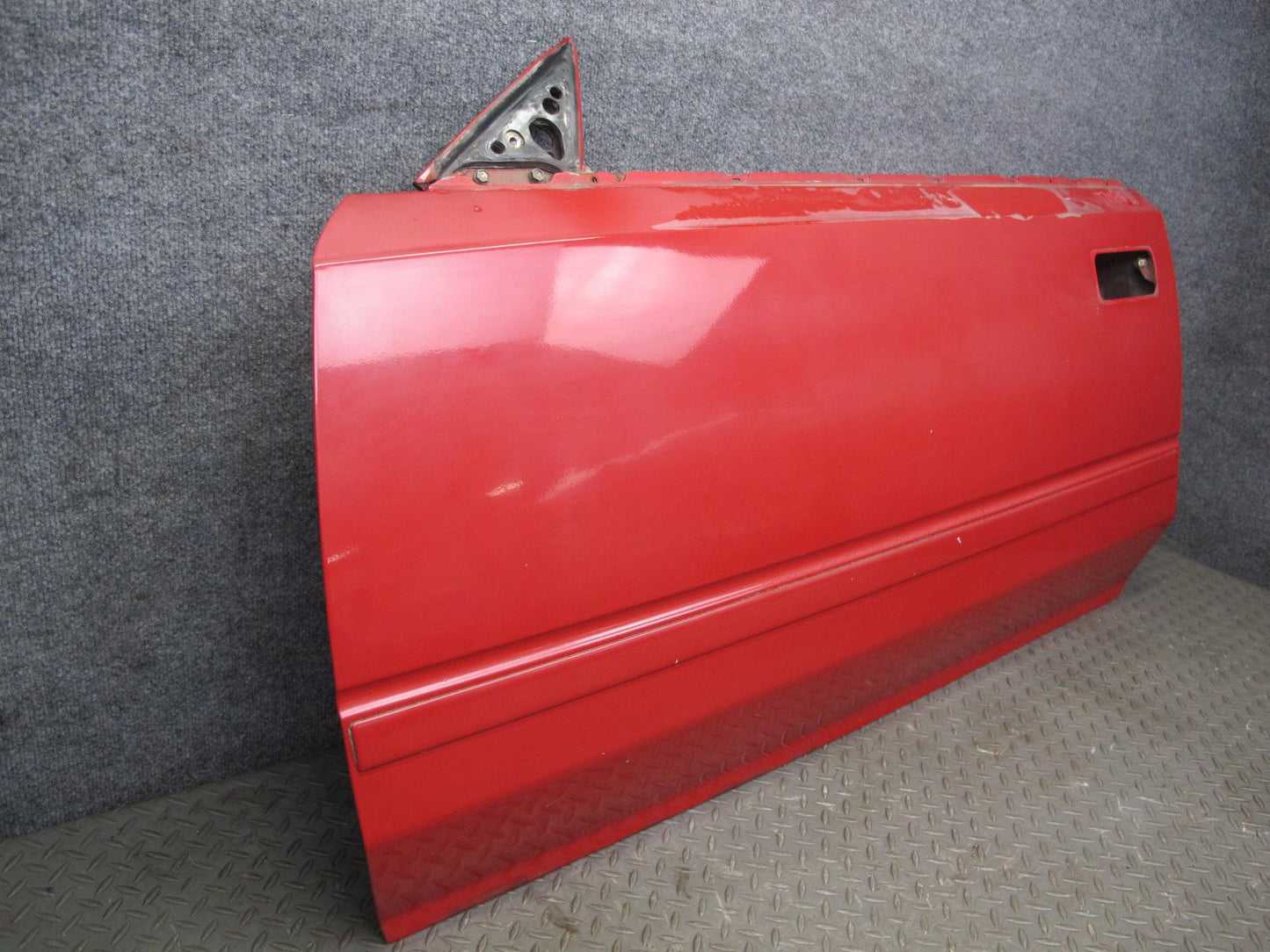 85-89 Toyota MR2 AW15 Left Driver Door Shell Panel Cover RED OEM
