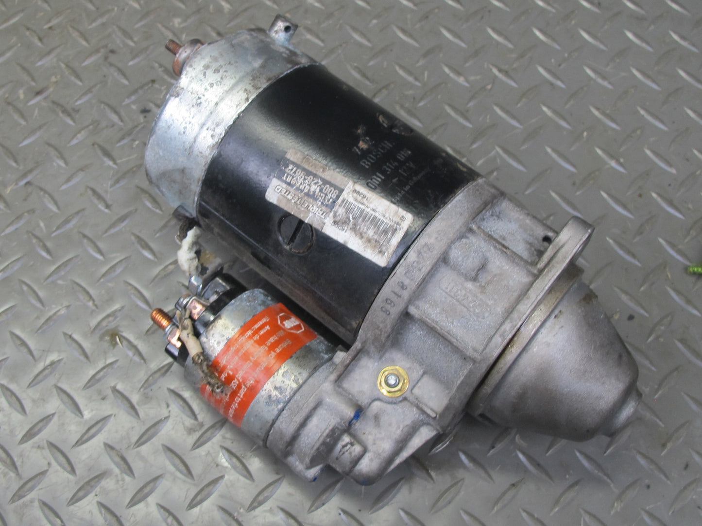 1986 Mercedes W126 560SEL 560SEC Engine Starter Motor 0001314018 OEM