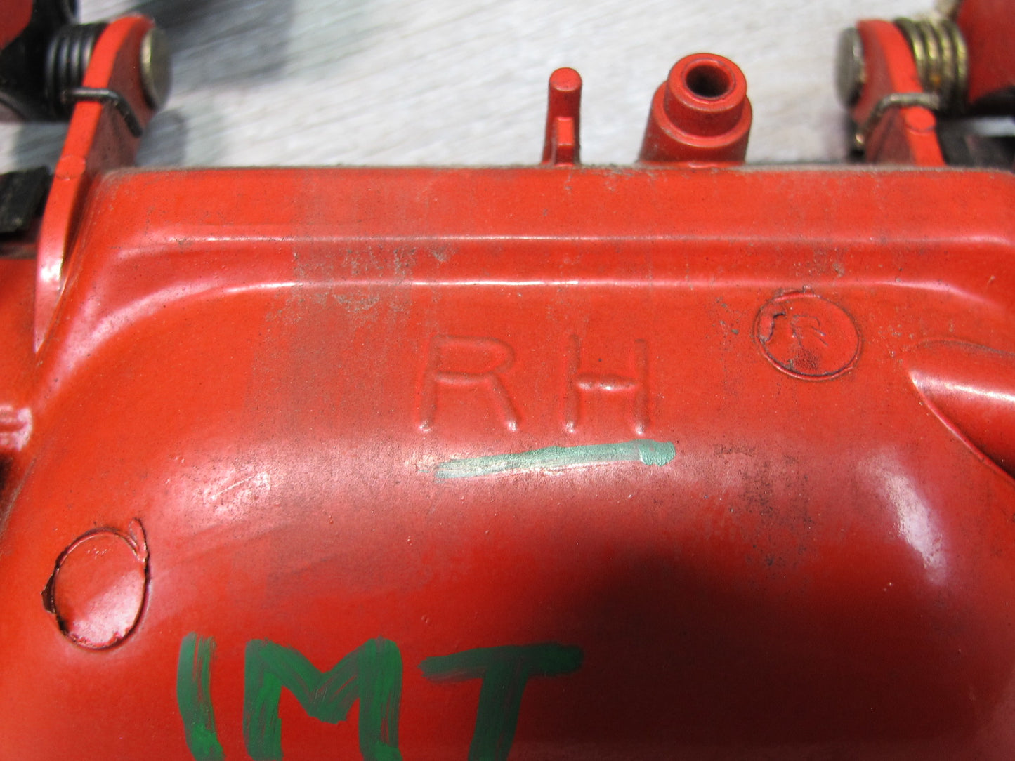 91-99 Dodge Stealth 3000GT Set of 2 Left & Right Door Exterior Handle RED OEM