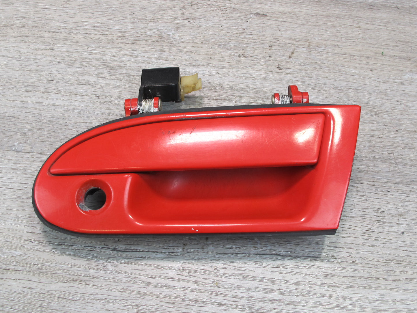 91-99 Dodge Stealth 3000GT Set of 2 Left & Right Door Exterior Handle RED OEM