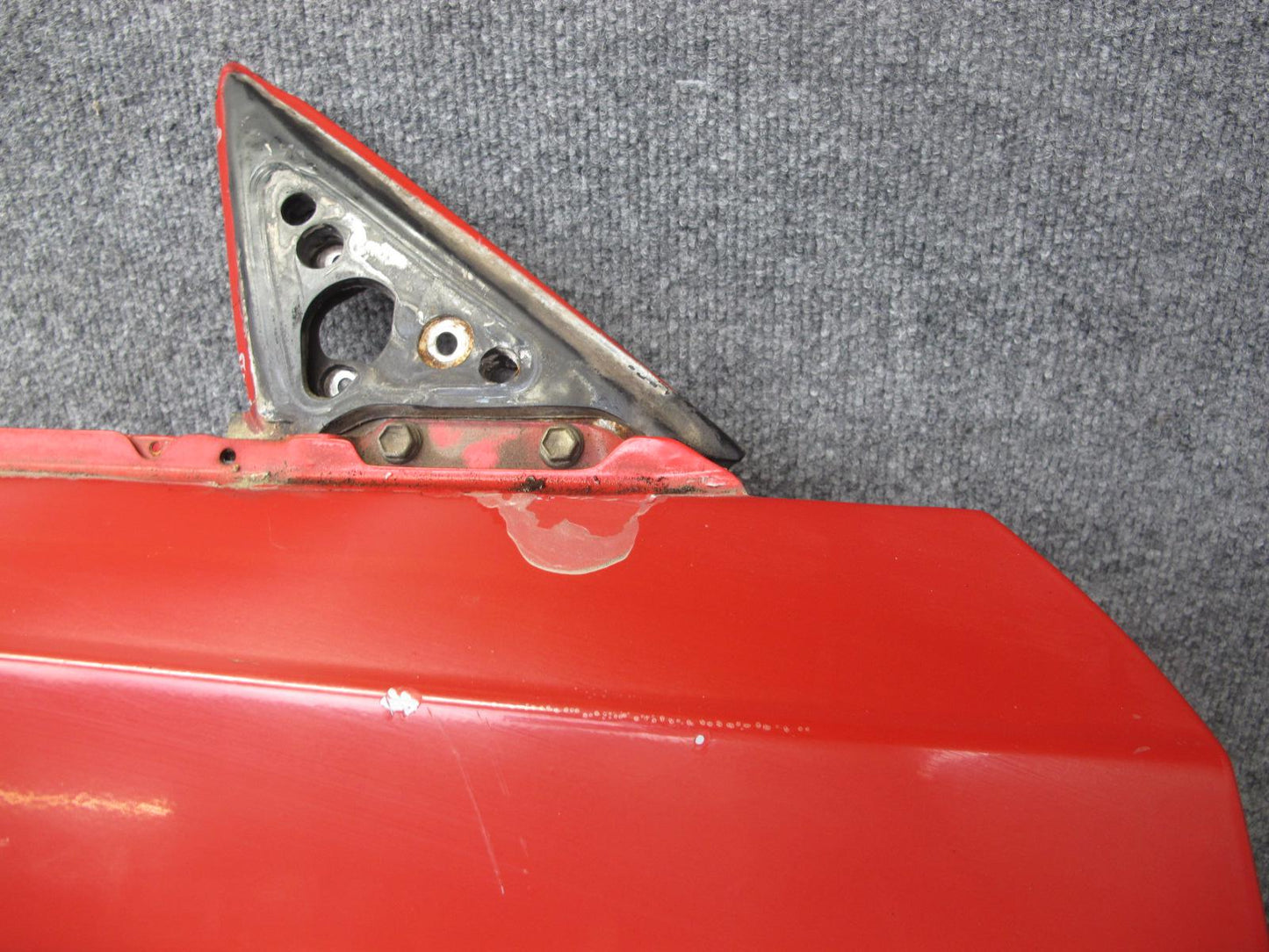 85-89 Toyota MR2 AW15 Right Passenger Door Shell Panel Cover RED OEM