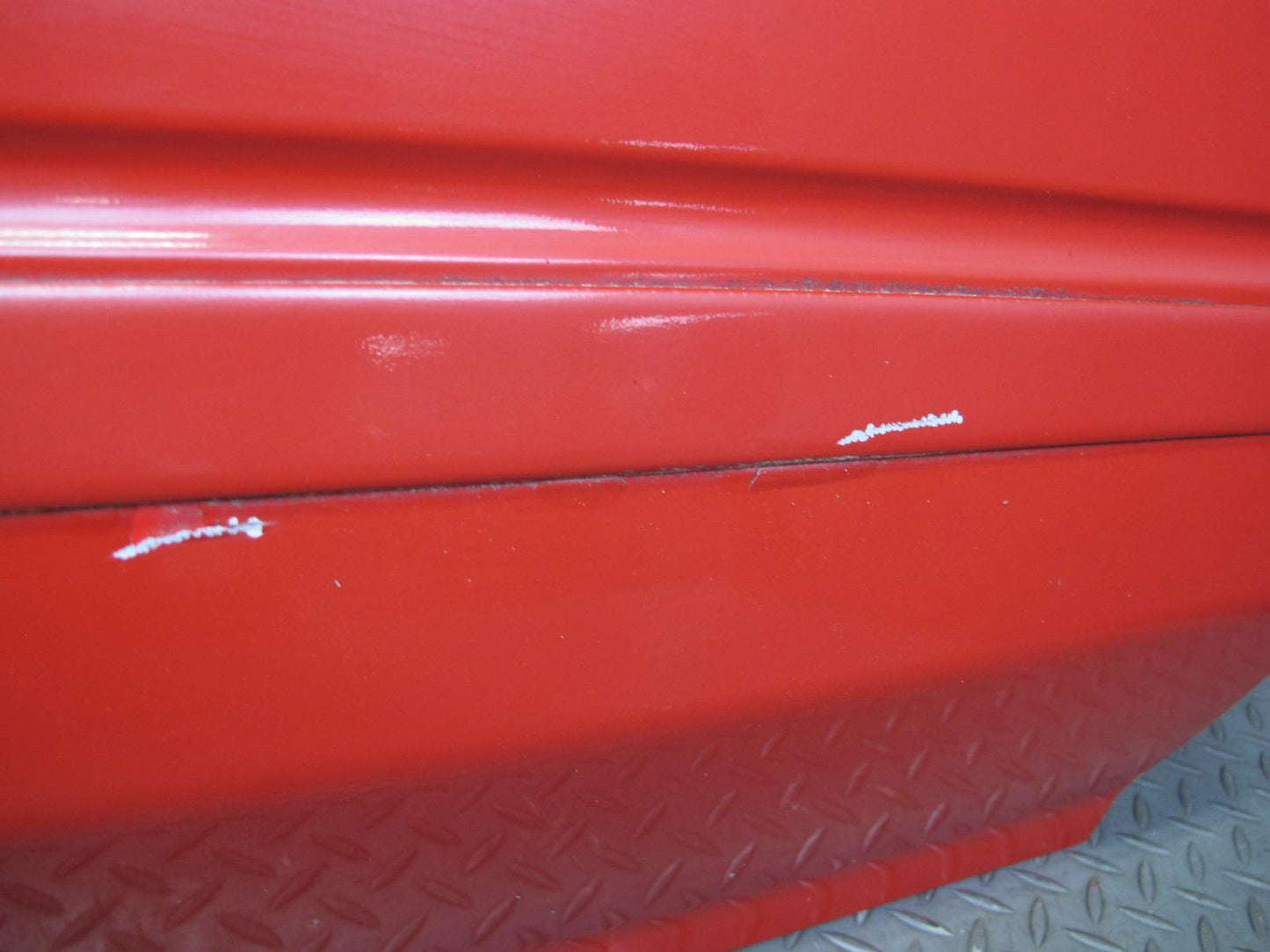 85-89 Toyota MR2 AW15 Right Passenger Door Shell Panel Cover RED OEM