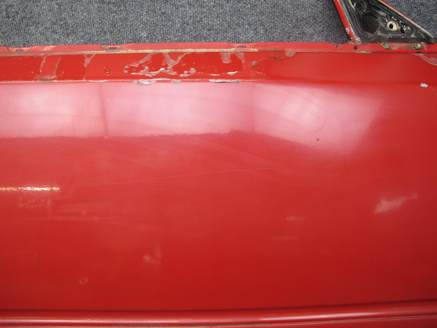 85-89 Toyota MR2 AW15 Right Passenger Door Shell Panel Cover RED OEM
