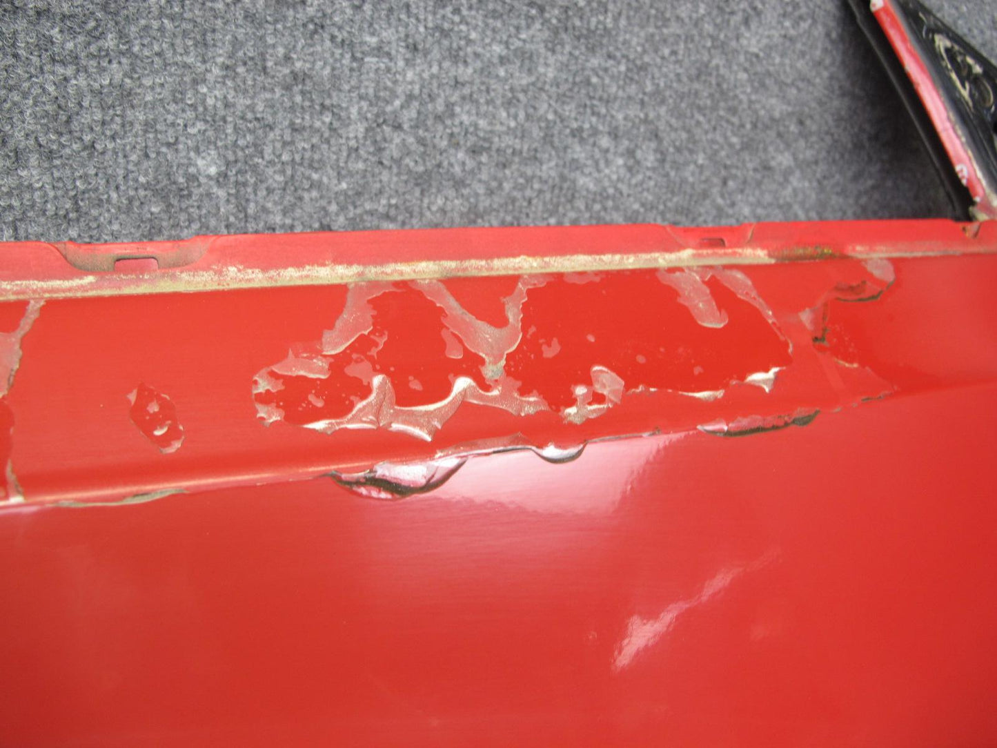 85-89 Toyota MR2 AW15 Right Passenger Door Shell Panel Cover RED OEM