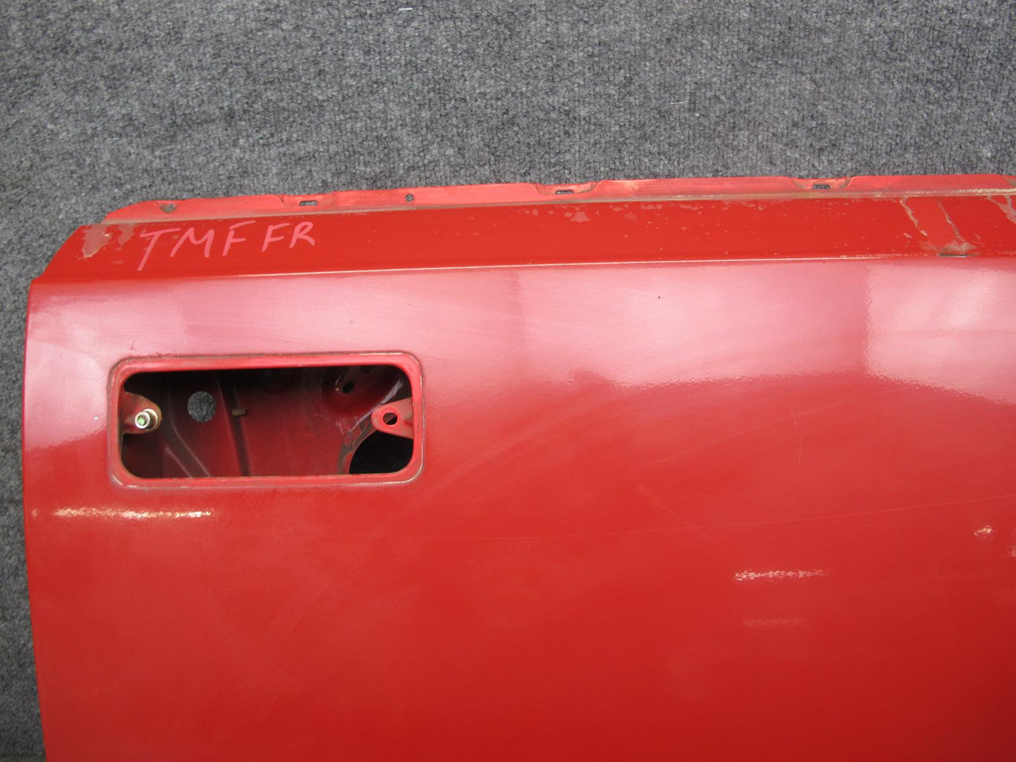 85-89 Toyota MR2 AW15 Right Passenger Door Shell Panel Cover RED OEM
