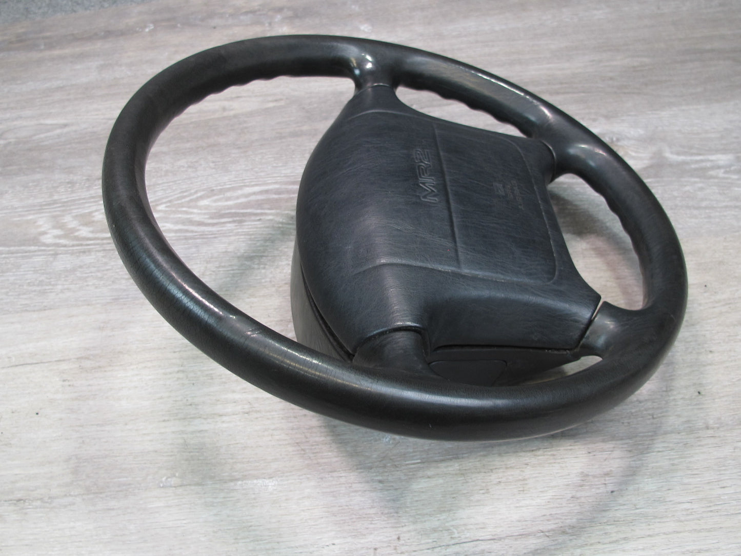 91-95 TOYOTA MR2 SW21L FRONT LEFT DRIVER SIDE STEERING WHEEL W/ SRS AIRBAG OEM