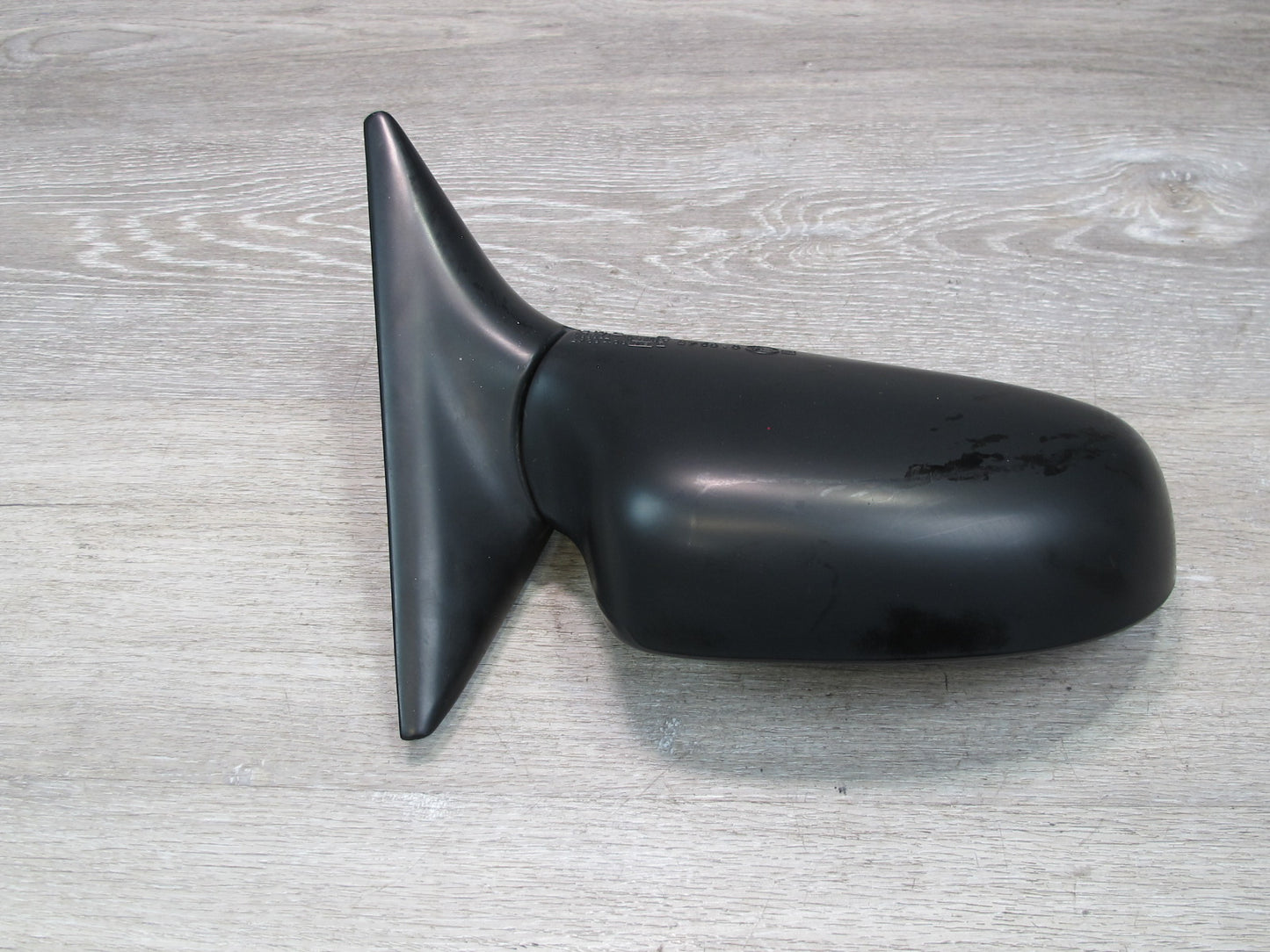 91-95 Toyota SW21L MR2 Right Pass Door Side View Power Mirror Black NO Glass OEM