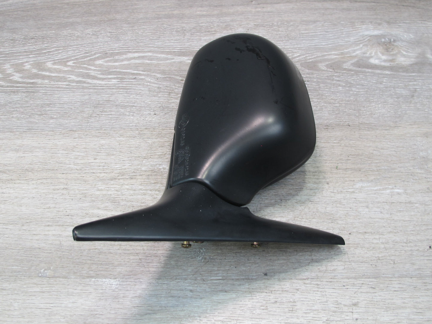 91-95 Toyota SW21L MR2 Right Pass Door Side View Power Mirror Black NO Glass OEM