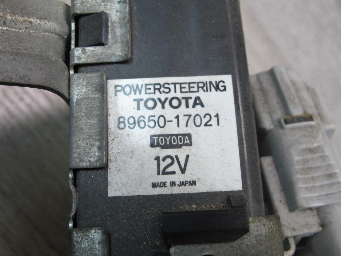 1991 Toyota MR2 SW21L NON Turbo Power Steering Control Module w Relay Assy OEM