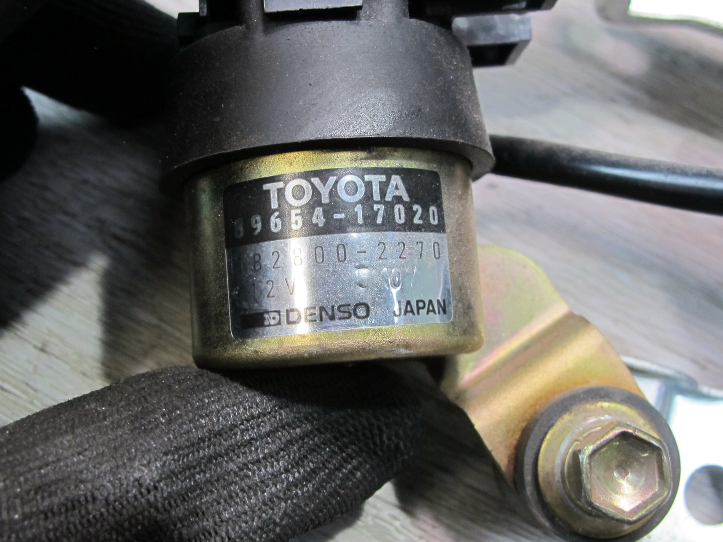 1991 Toyota MR2 SW21L NON Turbo Power Steering Control Module w Relay Assy OEM