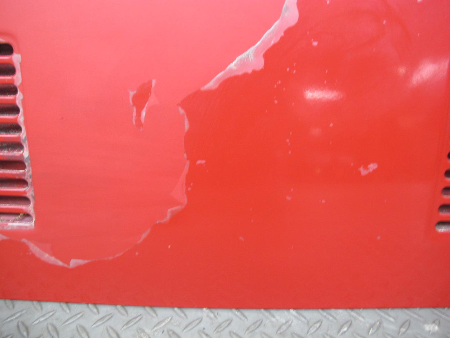85-89 Toyota MR2 AW15 Rear Engine Hood Lid Cover Panel RED OEM