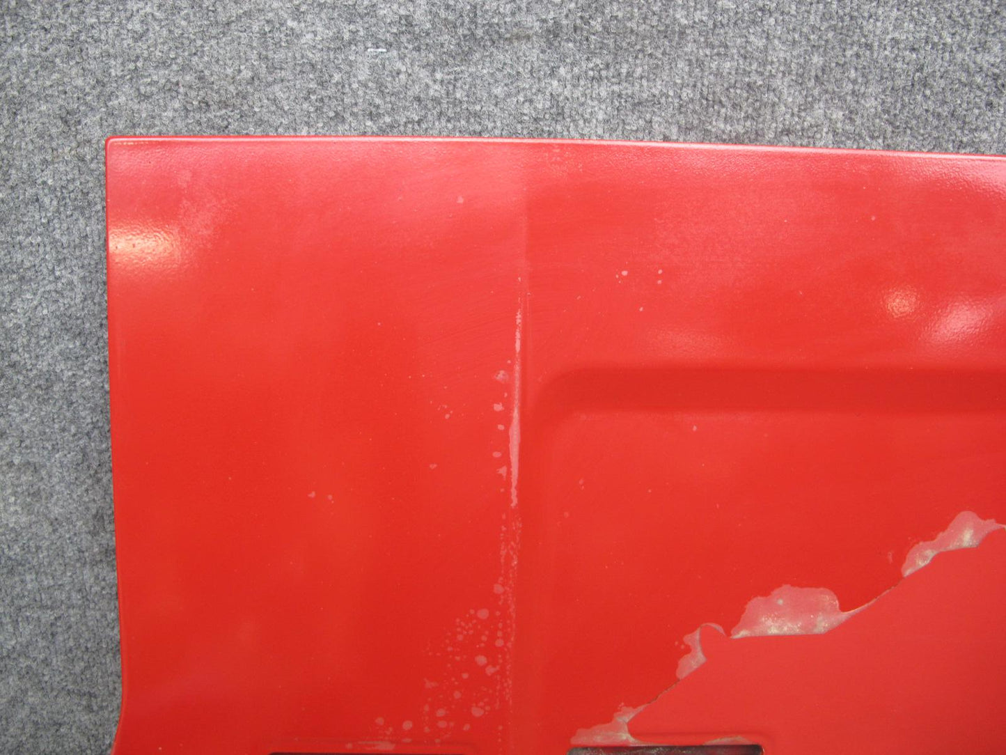 85-89 Toyota MR2 AW15 Rear Engine Hood Lid Cover Panel RED OEM