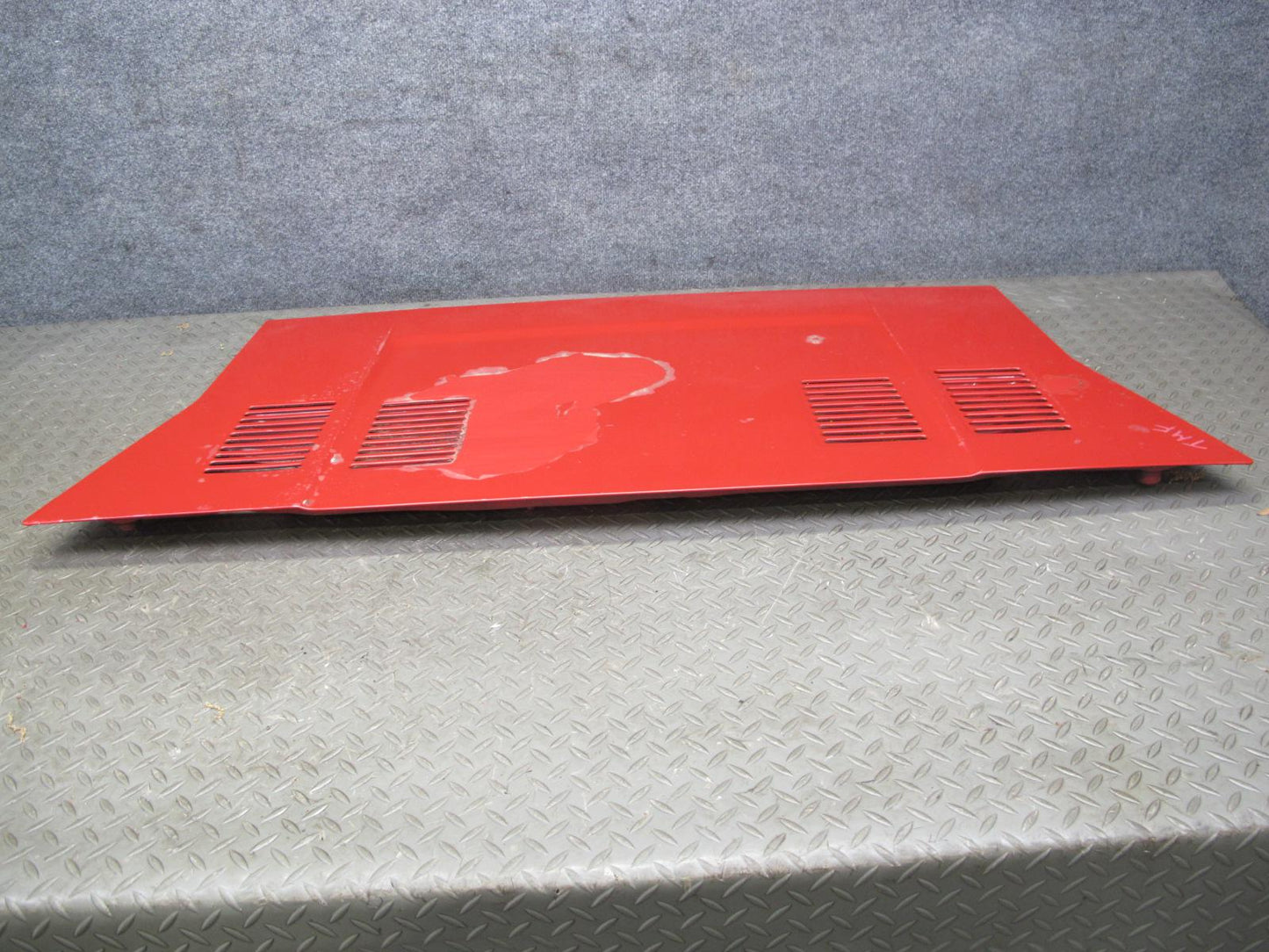 85-89 Toyota MR2 AW15 Rear Engine Hood Lid Cover Panel RED OEM