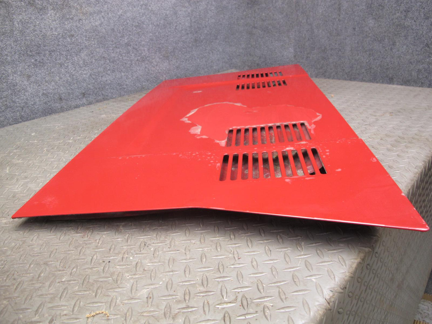85-89 Toyota MR2 AW15 Rear Engine Hood Lid Cover Panel RED OEM