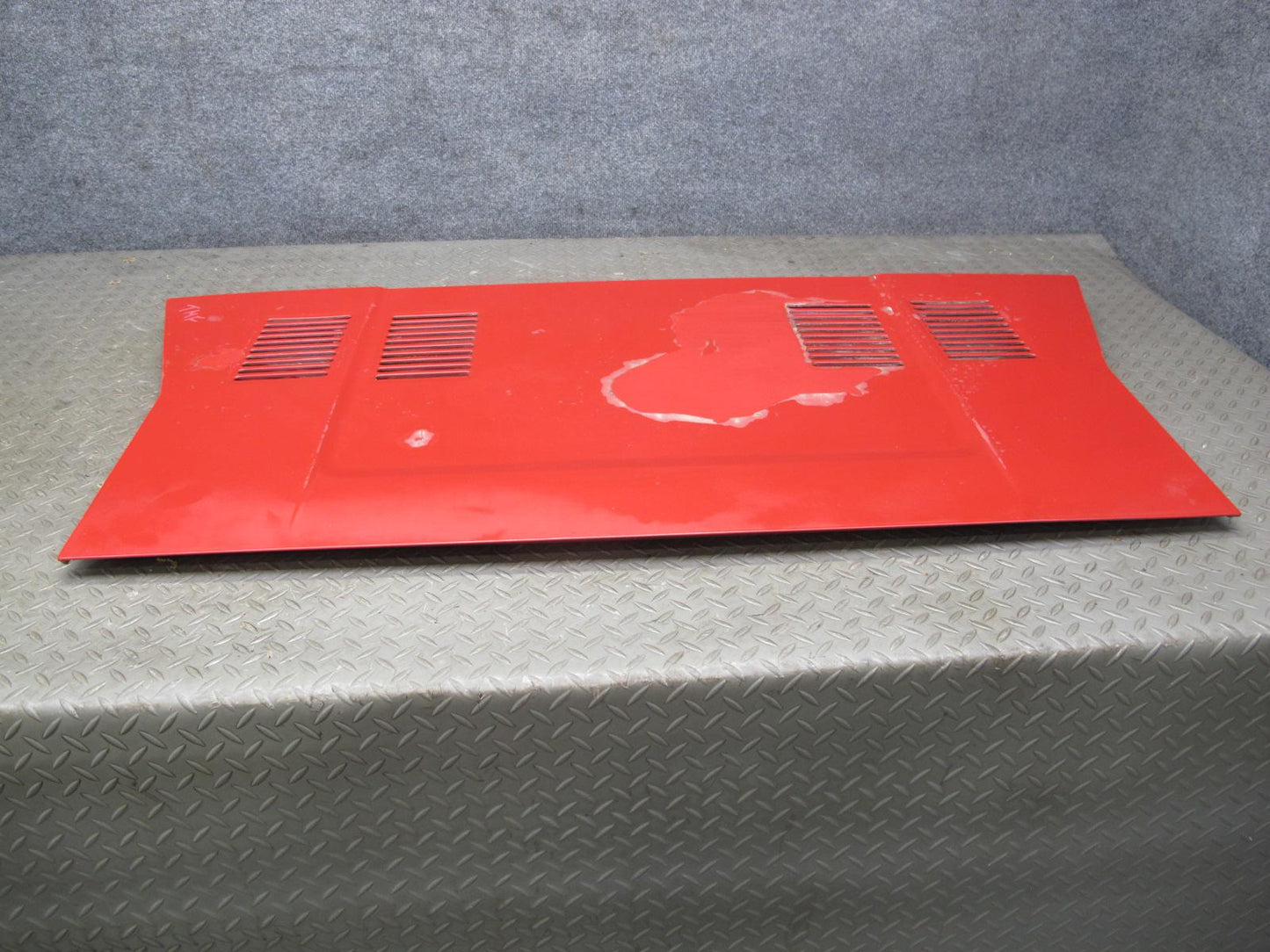 85-89 Toyota MR2 AW15 Rear Engine Hood Lid Cover Panel RED OEM