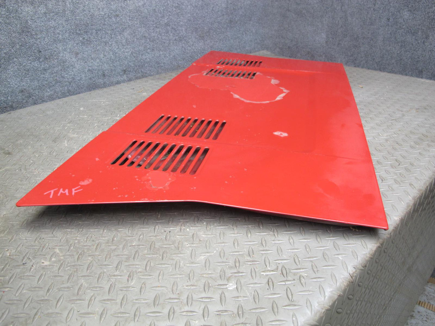 85-89 Toyota MR2 AW15 Rear Engine Hood Lid Cover Panel RED OEM