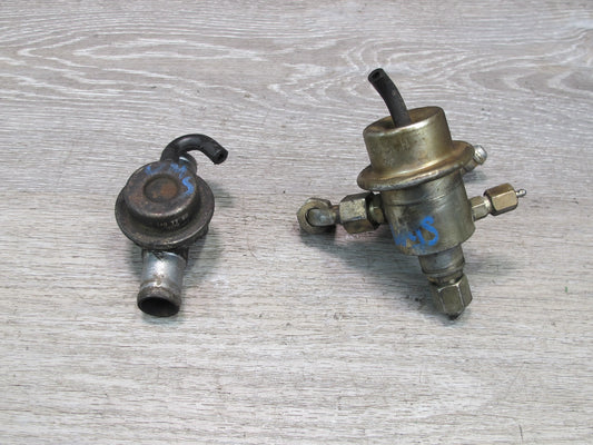 86-91 Mercedes W126 M117 Air Shut OFF Valve Fuel Pressure Regulator Set OEM